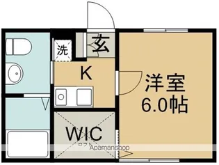 ミュートラン・シュシュ【1階】の間取り