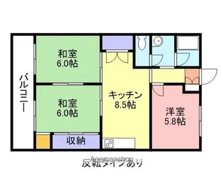 インフィオラータ【102号室】の間取り