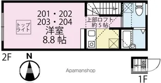 MINA NIJUKU【2階】の間取り