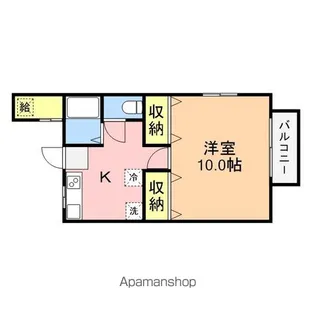 カサブランカⅠ【1階】の間取り