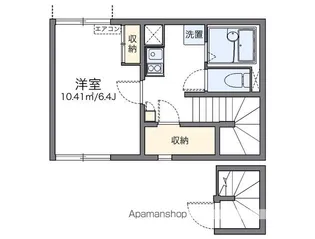 レオネクスト行田【2階】の間取り