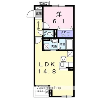 N・Sグランデ【1階】の間取り