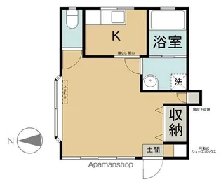 ユースハイツ【1階】の間取り