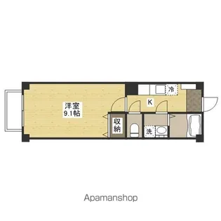 セントラル五月【1階】の間取り