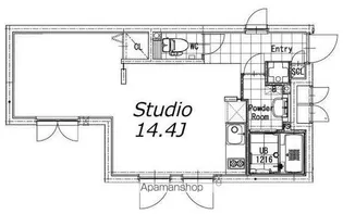 ALERO参宮橋【2階】の間取り