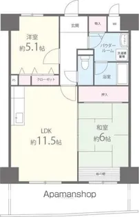 ベルフォーレ【2階】の間取り