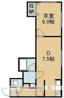 ジ・アメリ館【2階】の間取り