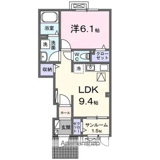 クルール80【1階】の間取り