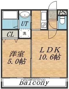 Birth(バース)【2階】の間取り