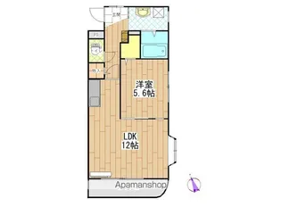 ROMEO【101号室】の間取り