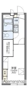 レオパレスソレーユ根岸【101号室】の間取り