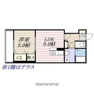 ルラシオン【3階】の間取り
