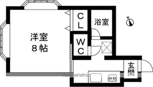 マニフィックL【201号室】の間取り