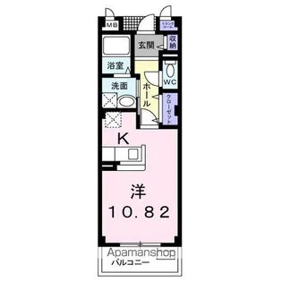 ヒル・プレッソ【2階】の間取り