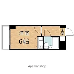 クリオ日野壱番館【207号室】の間取り