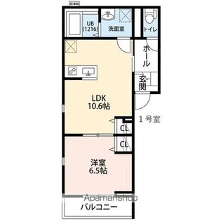 FORESTーK Ⅱ【2階】の間取り