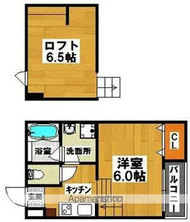 シャルマンコートⅡ【1階】の間取り