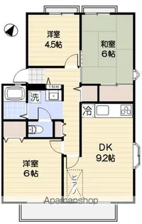 リビエール南平C棟【1階】の間取り