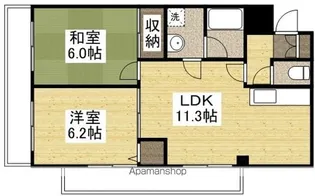 スフィアハザキ【8階】の間取り