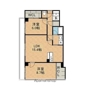 サリジェール瑞穂【3階】の間取り