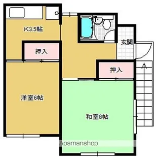2Kの間取り画像
