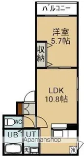 ANNE JUDE(アンジュード)【3階】の間取り