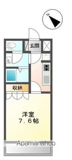 シャトーグリーンⅡ【2階】の間取り