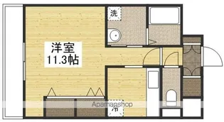 クレストシティ中井町【504号室】の間取り