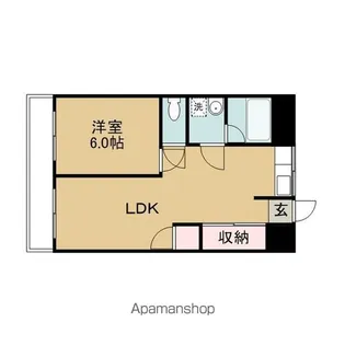 第3サンキョウマンション【5階】の間取り