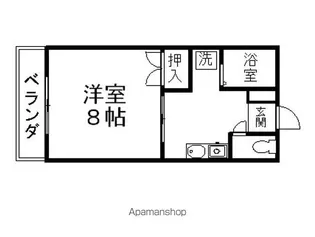 ラ・ムジークA【203号室】の間取り