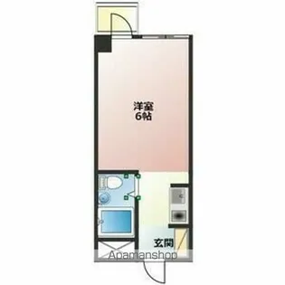 MONOLITH【610号室】の間取り