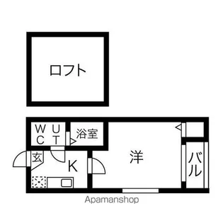 シェモア千種公園【206号室号室】の間取り
