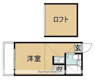 カーサプリマベーラ【1階】の間取り