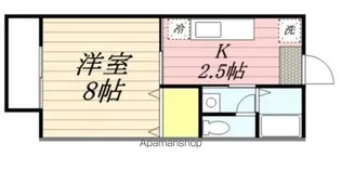 サンビレッジ赤坂【A0101号室】の間取り