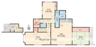 セントラルコート【2階】の間取り