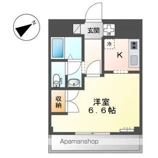メゾン・ラクウショウ【2階】の間取り
