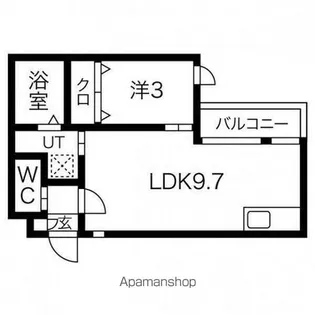 愛知県名古屋市守山区守牧町【アパート】の間取り