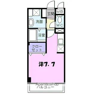 YI アイリス【3階】の間取り
