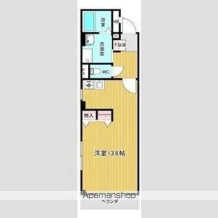 本州ビル.【303号室】の間取り