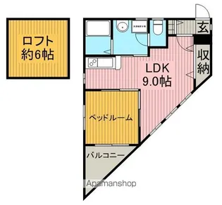 BILLION HILLS263【4階】の間取り