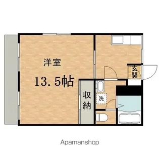 エコーハイツ平和【205号室】の間取り