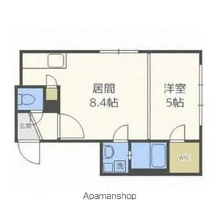 ECOA麻生駅前【5階】の間取り