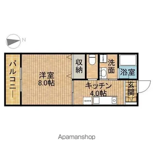 チェリーテラス【2階】の間取り