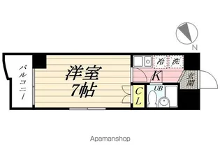 シーガル鶴見【1階】の間取り