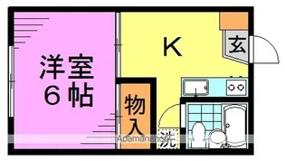 MYハイツ【2階】の間取り