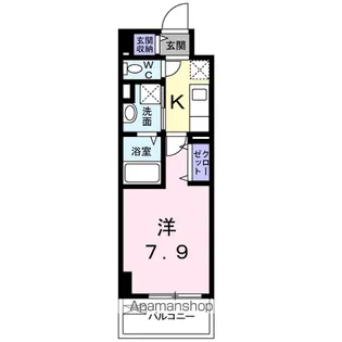 バンブー サン【202号室】の間取り