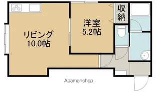 ヴェルコート富岡【2階】の間取り