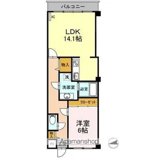 GRAND LATOUR【4階】の間取り