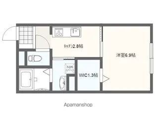 リオプラデーラ【205号室号室】の間取り