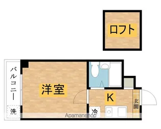 シャトーレ18【5階】の間取り